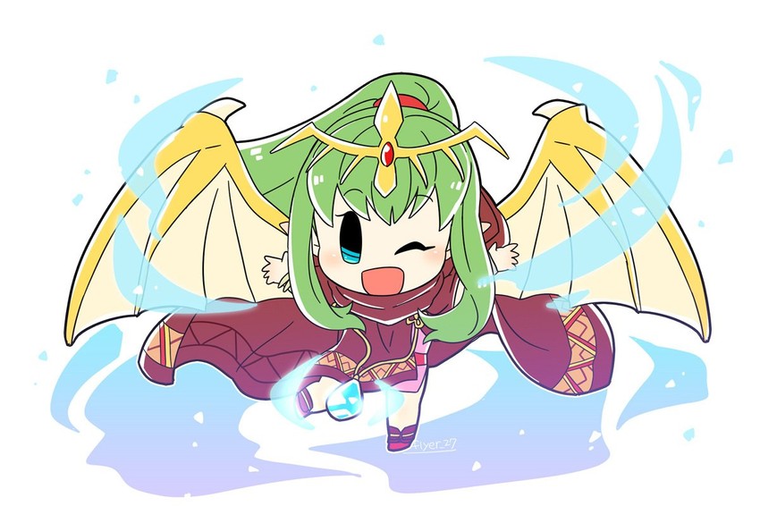 tiki (fire emblem and 2 more) drawn by flyer_27