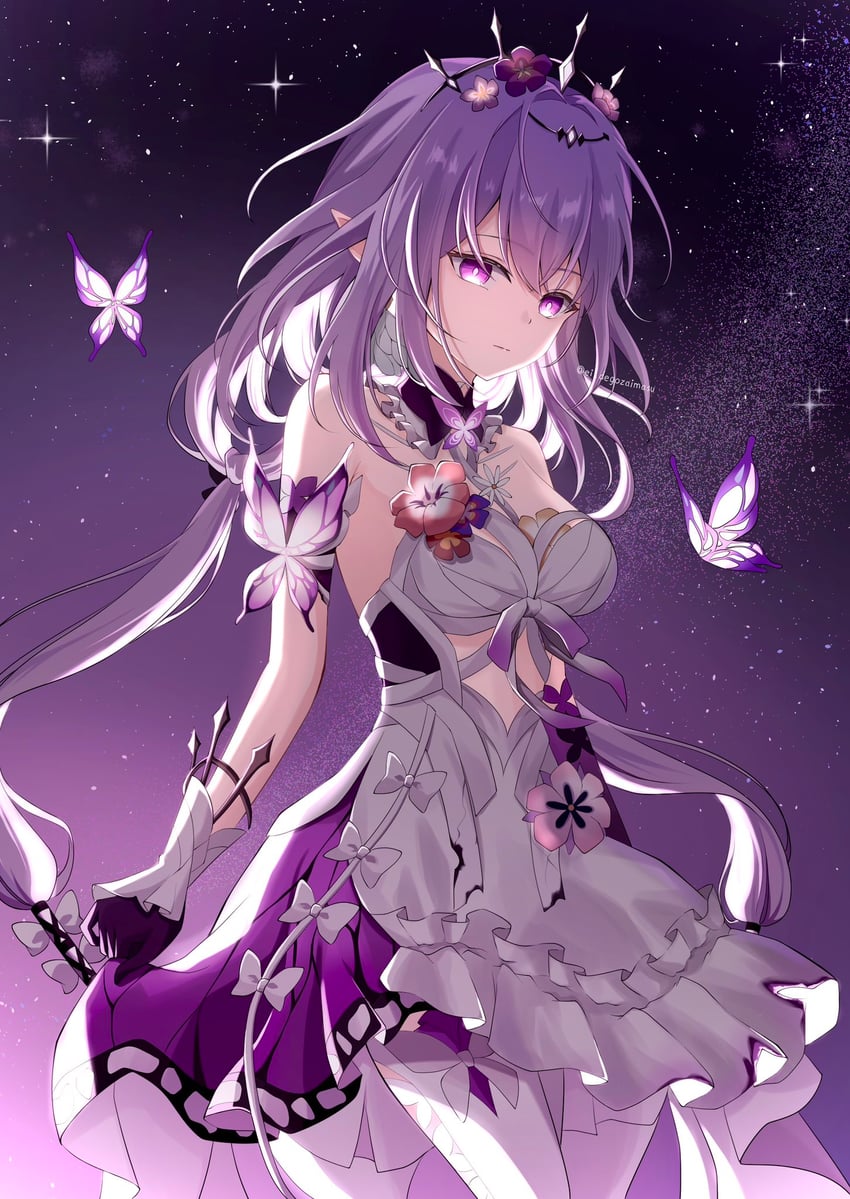 castorice (honkai and 1 more) drawn by eidegozaimasu