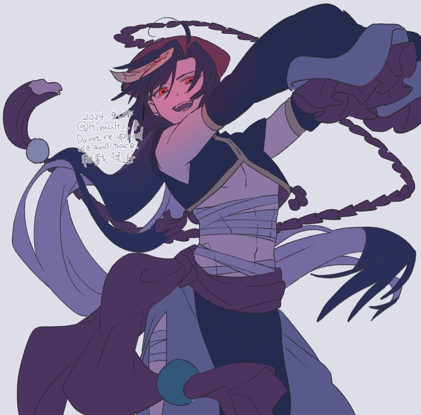 wei wuxian (modao zushi) drawn by kimako_(kimako_8)