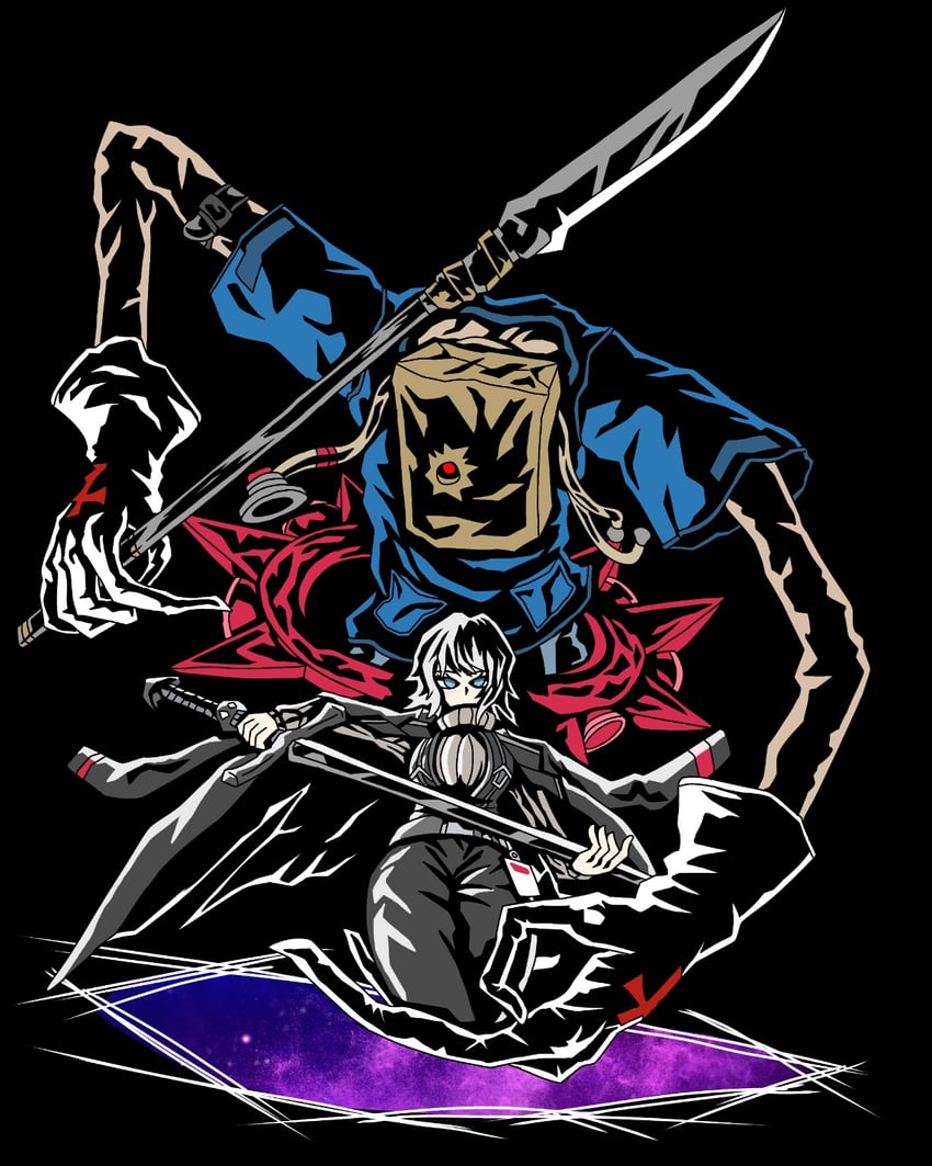 faust (project moon and 2 more) drawn by gallapagos