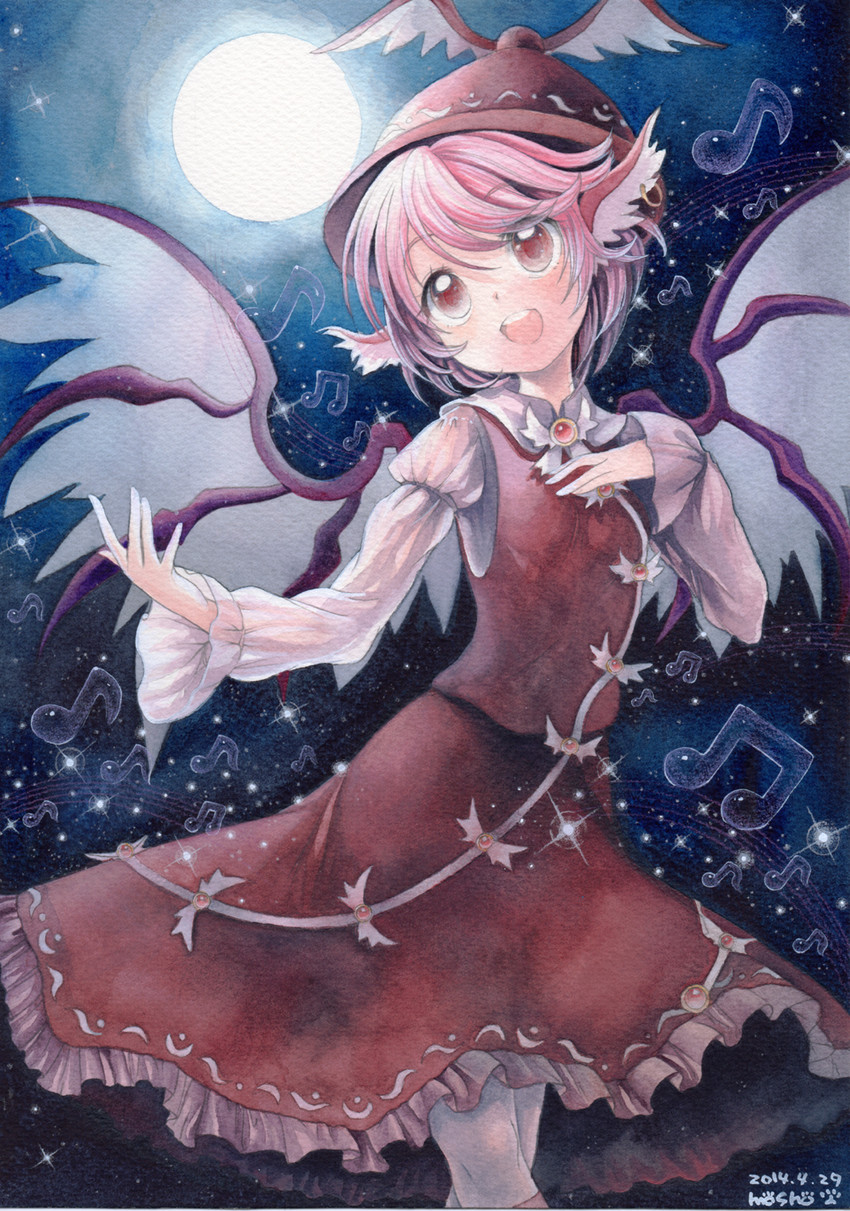 mystia lorelei (touhou) drawn by mosho