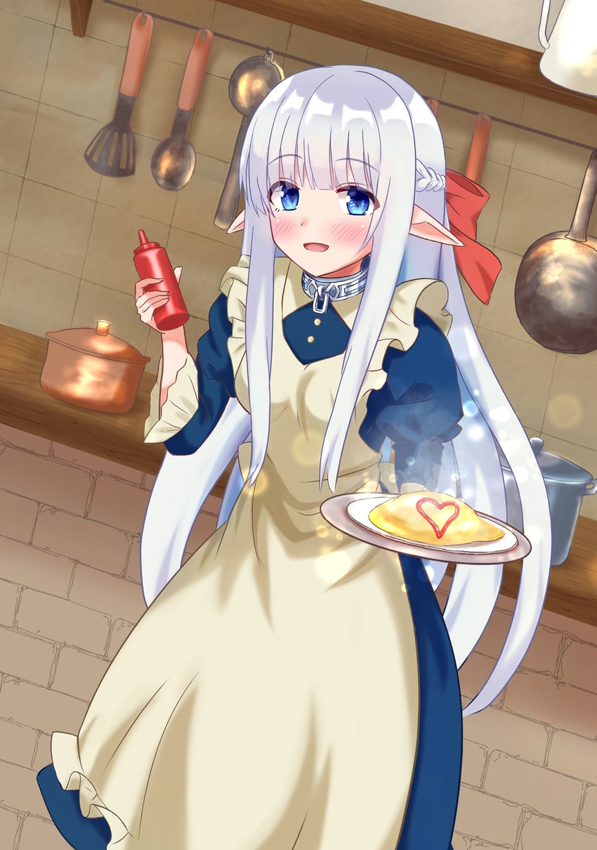 nephelia (maou no ore ga dorei elf wo yome ni shitanda ga dou medereba ii?) drawn by rodo_(oekakisyakaijin)