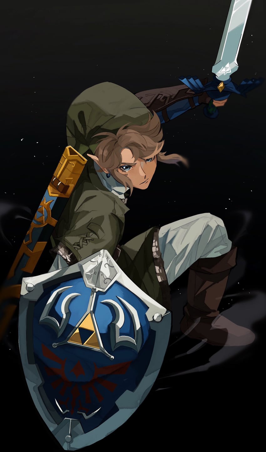 link (the legend of zelda and 2 more) drawn by pisu_1107