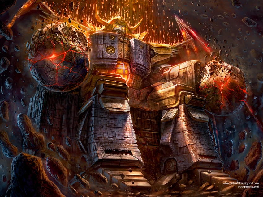 unicron (transformers and 1 more) drawn by cgfelker