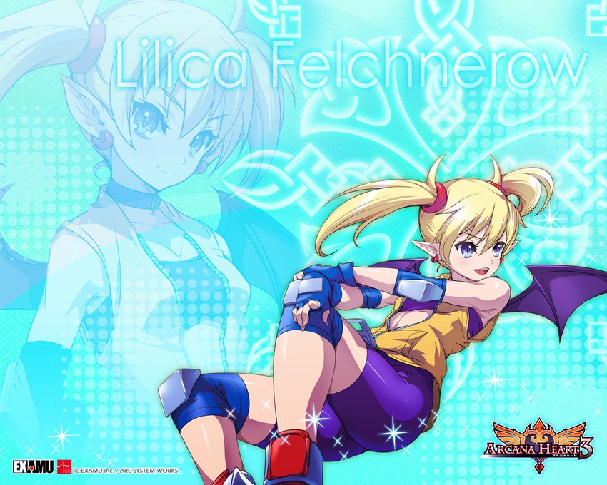 lilica felchenerow (arcana heart and 1 more) drawn by akaga_hirotaka