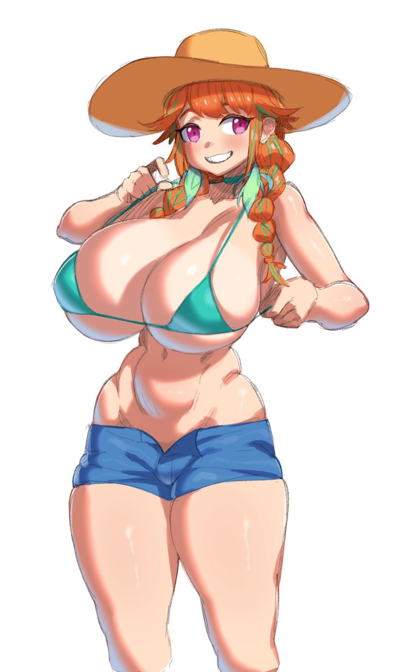 takanashi kiara (hololive and 1 more) drawn by makinakid