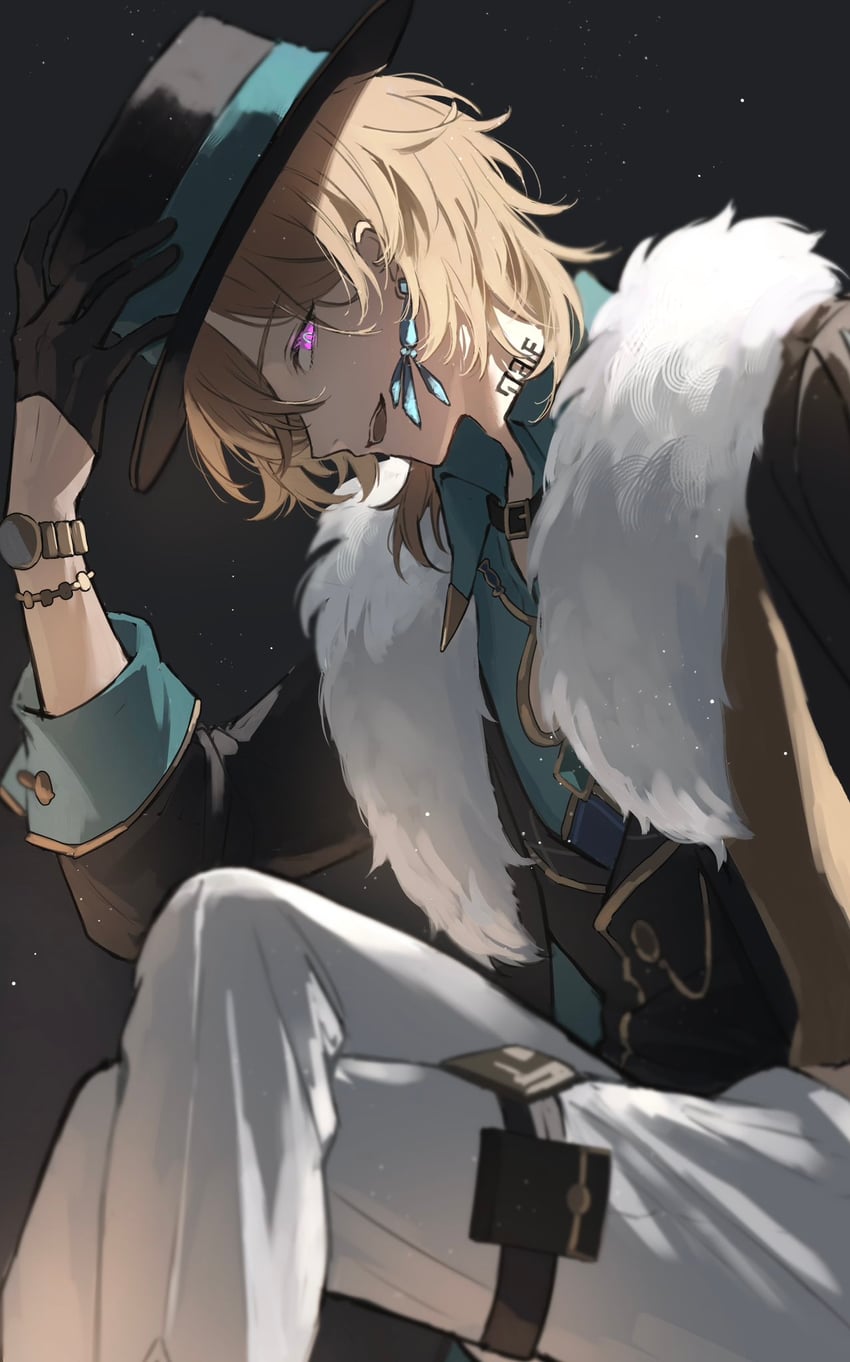aventurine (honkai and 1 more) drawn by misaki_(mskmmti)