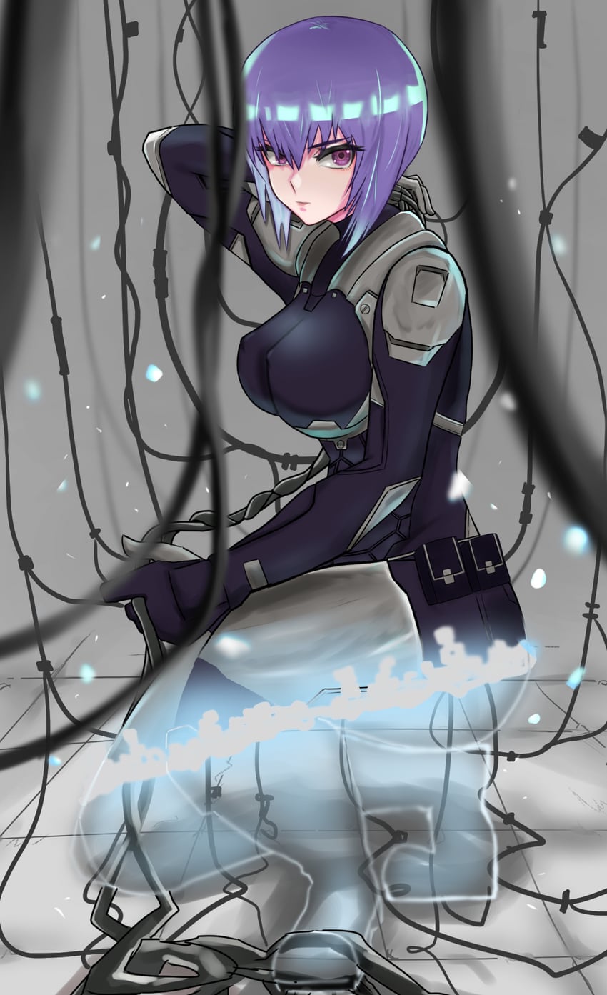 kusanagi motoko (ghost in the shell) drawn by dododo0909