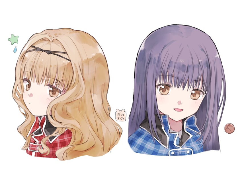 mashiro rima and fujisaki nagihiko (shugo chara!) drawn by hano_luno