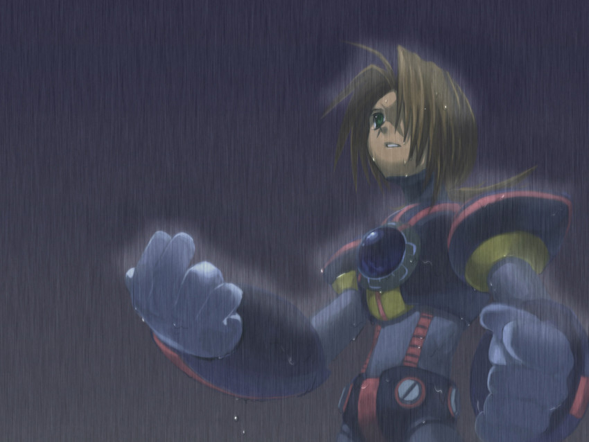 axl (mega man and 1 more) drawn by mri