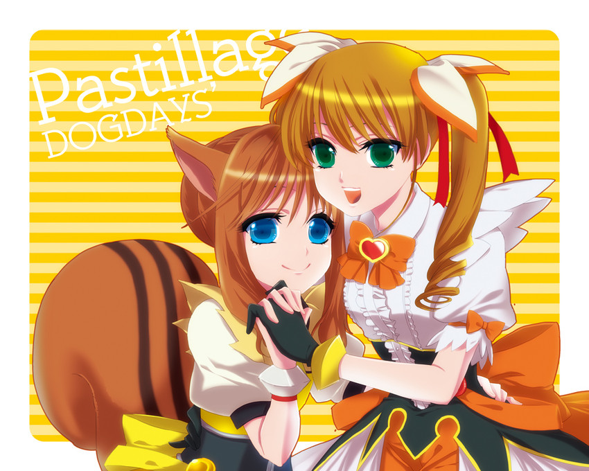 rebecca anderson and kuberu e pastillage (dog days) drawn by kagonokouji