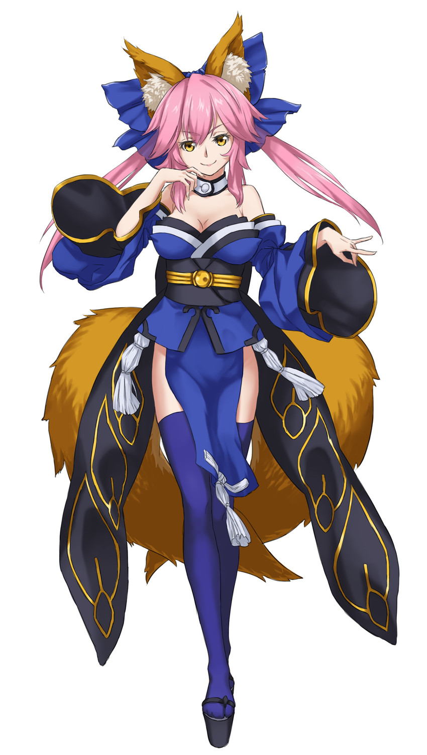 tamamo and tamamo no mae (fate and 1 more) drawn by peita_10