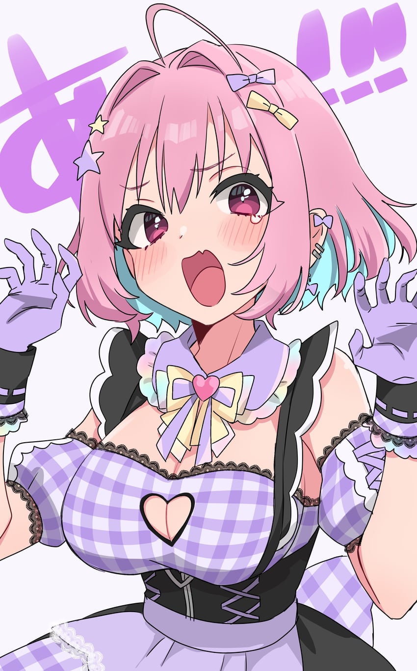yumemi riamu (idolmaster and 2 more) drawn by sukoyaka_(100hituzi)