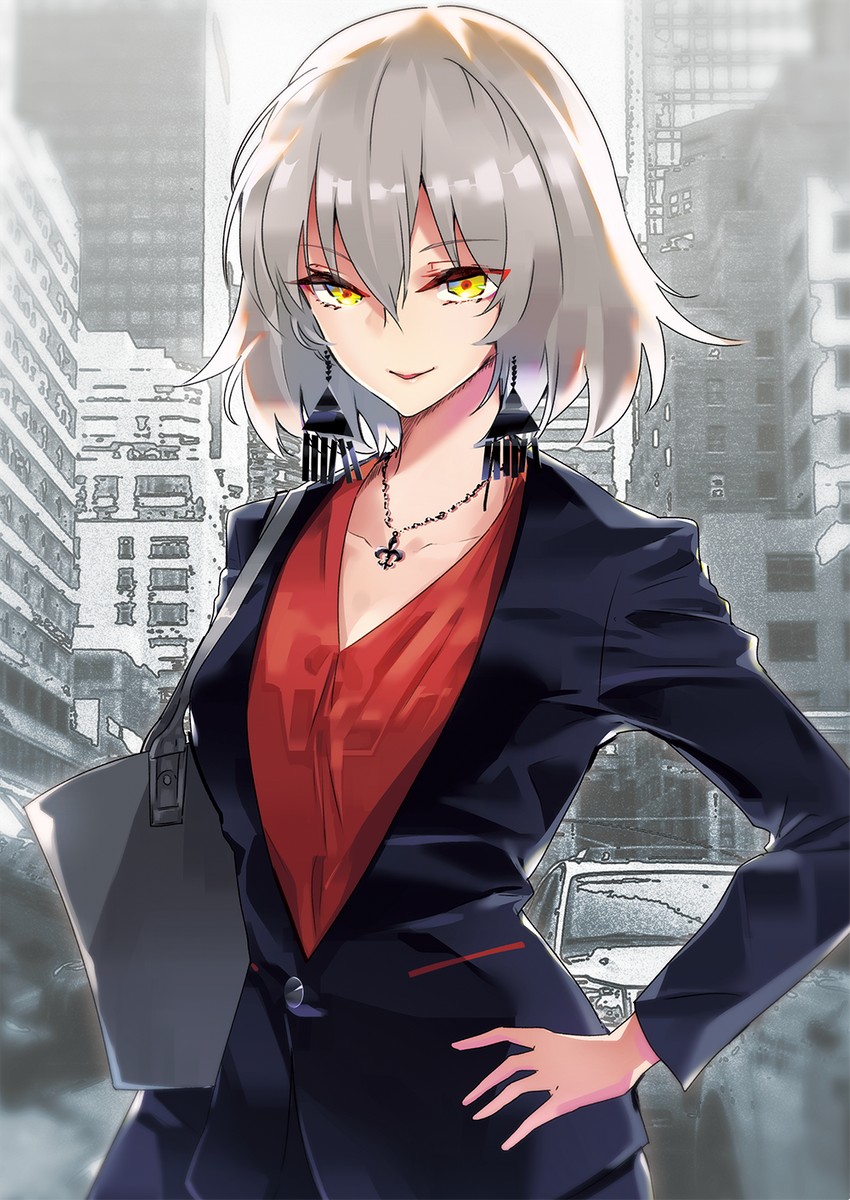 jeanne d'arc alter (fate and 1 more) drawn by tsurukame
