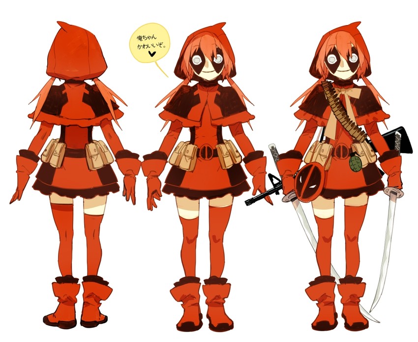 deadpool (marvel and 1 more) drawn by shishio_(shishio5431)