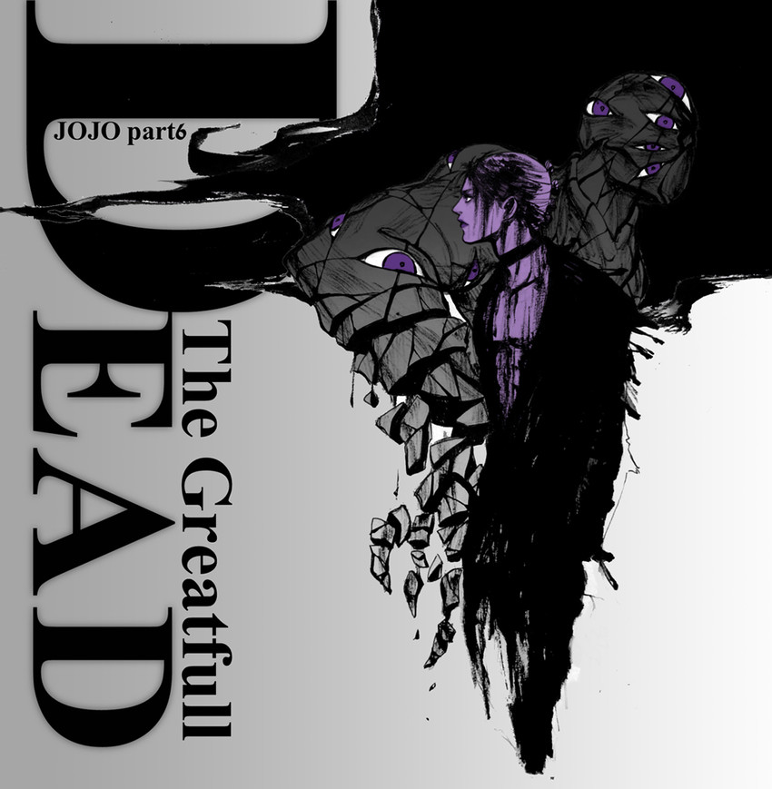 prosciutto and the grateful dead (jojo no kimyou na bouken and 1 more) drawn by taka_(frostbite)