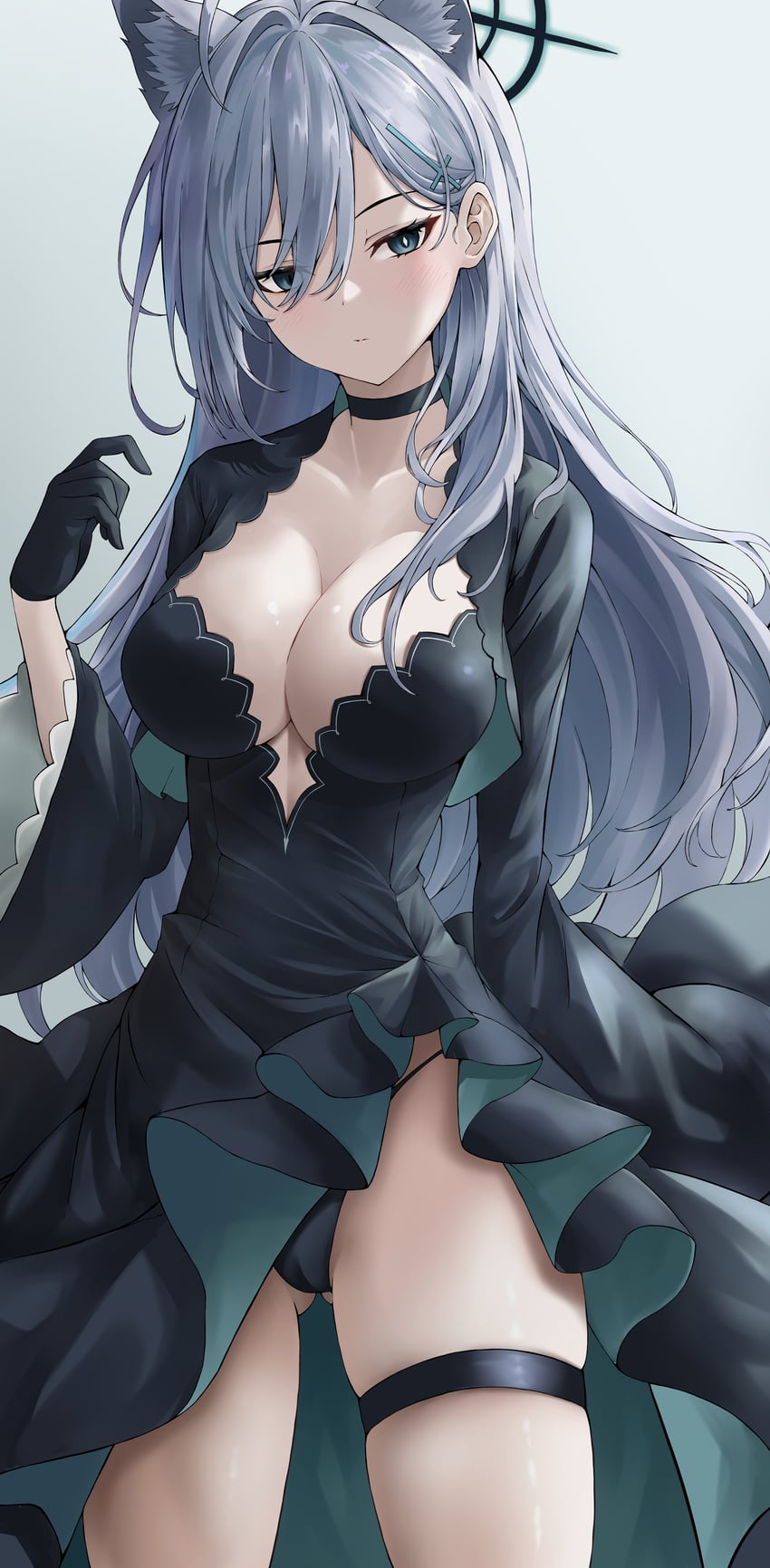 shiroko and shiroko terror (blue archive) drawn by lds_(dstwins97)