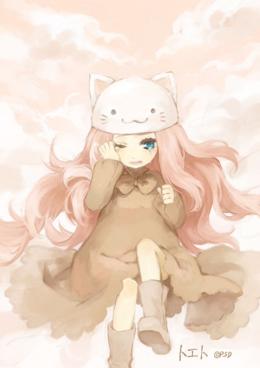 megurine luka (vocaloid and 1 more) drawn by psd_(psdgai)