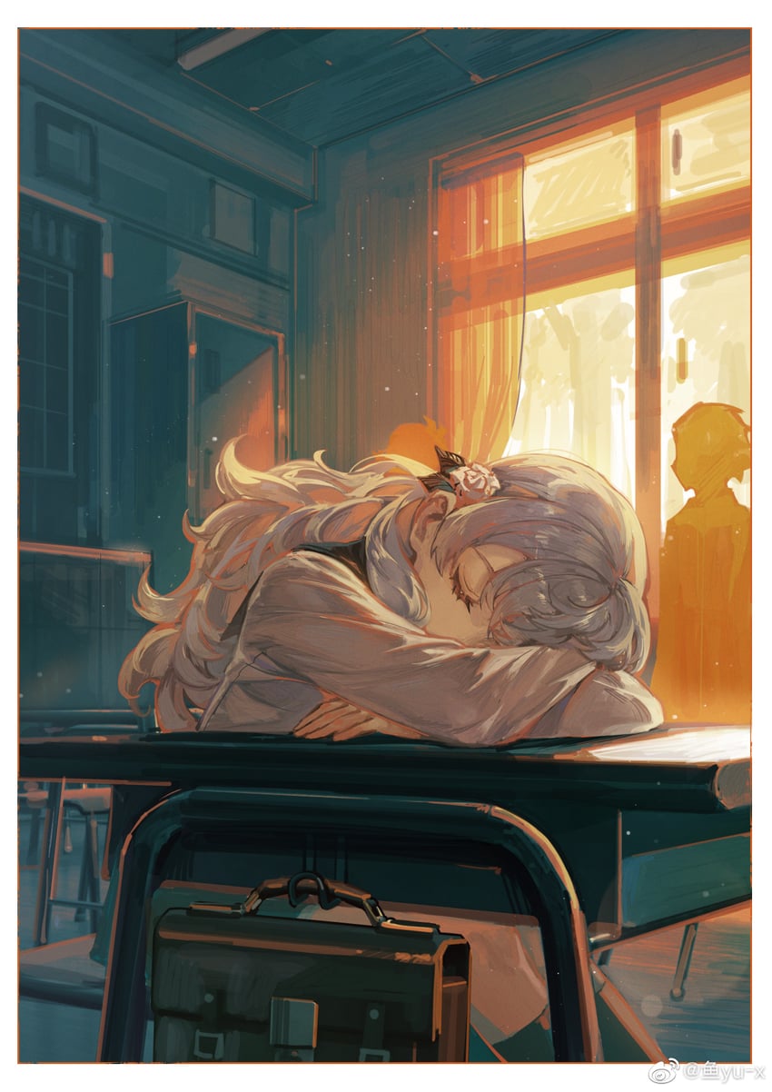 fuyusaka iori (juusan kihei bouei ken) drawn by yu-x
