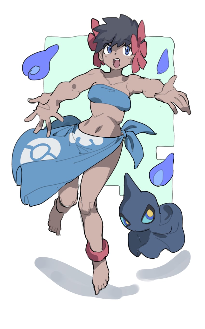 phoebe and shuppet (pokemon and 1 more) drawn by huanxiang_huifeng