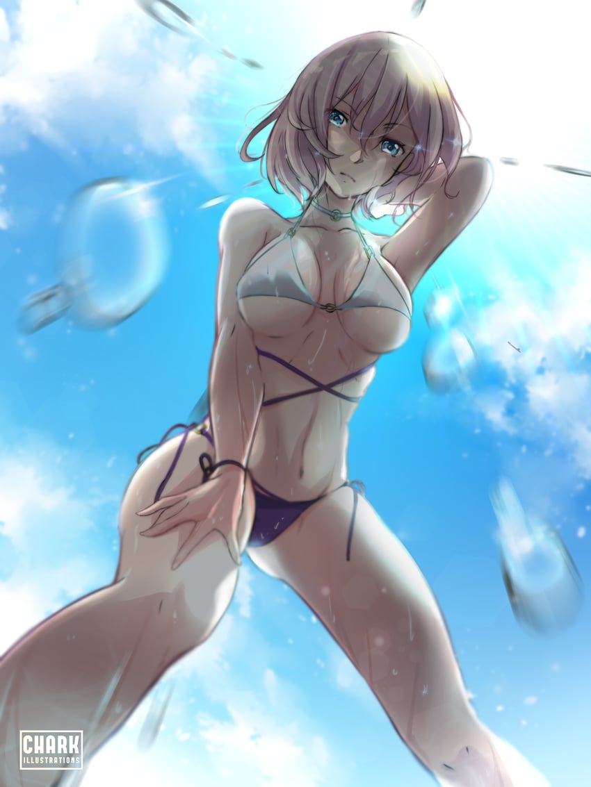 mujina (gridman universe and 1 more) drawn by chark14