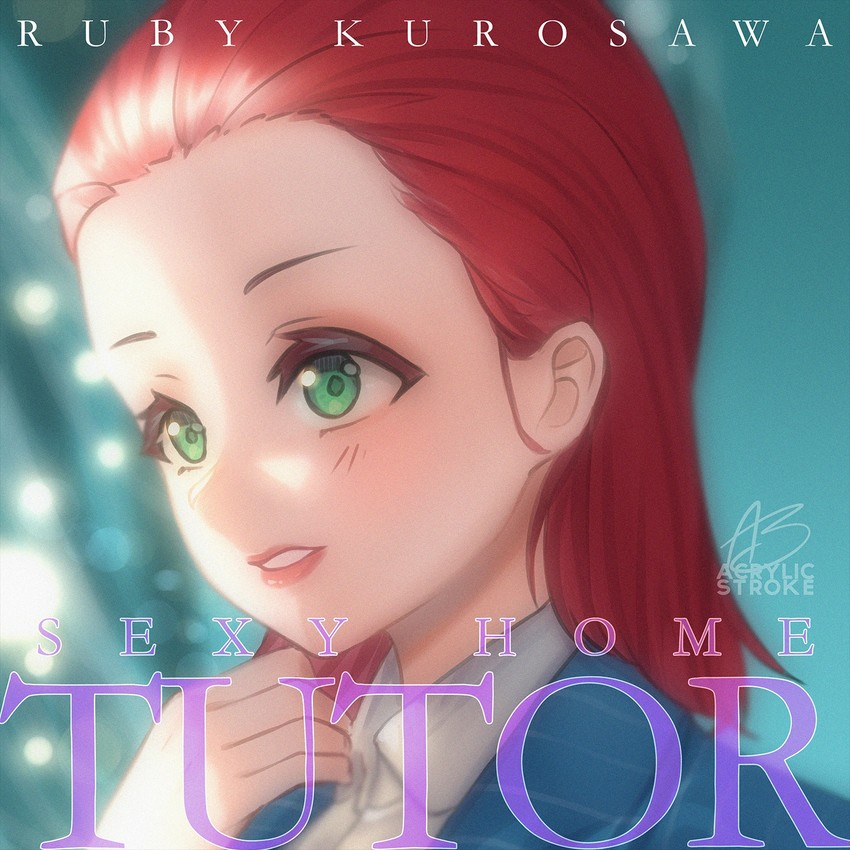 kurosawa ruby and furihata ai (love live! and 1 more) drawn by acrylicstroke