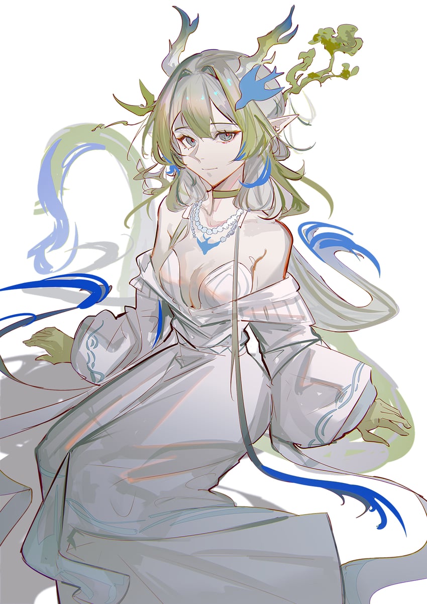 shu (arknights and 1 more) drawn by naoel_(naoel_art)
