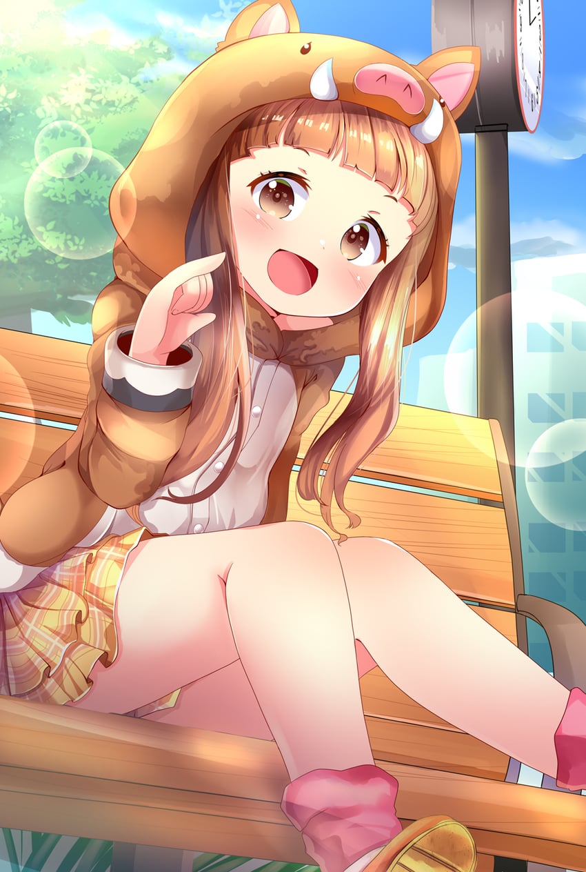ichihara nina (idolmaster and 1 more) drawn by aru_(arudes)