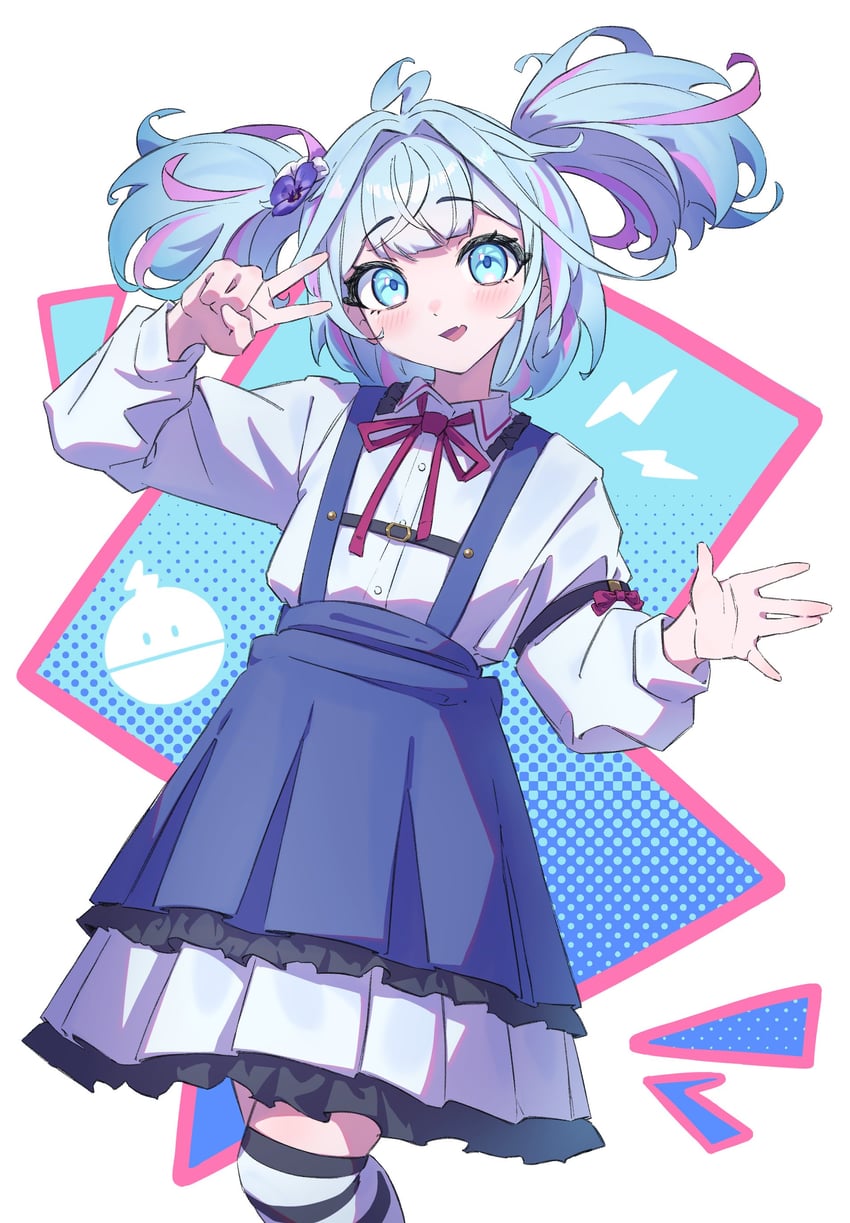 mizumiya su (hololive and 1 more) drawn by hpwk2775