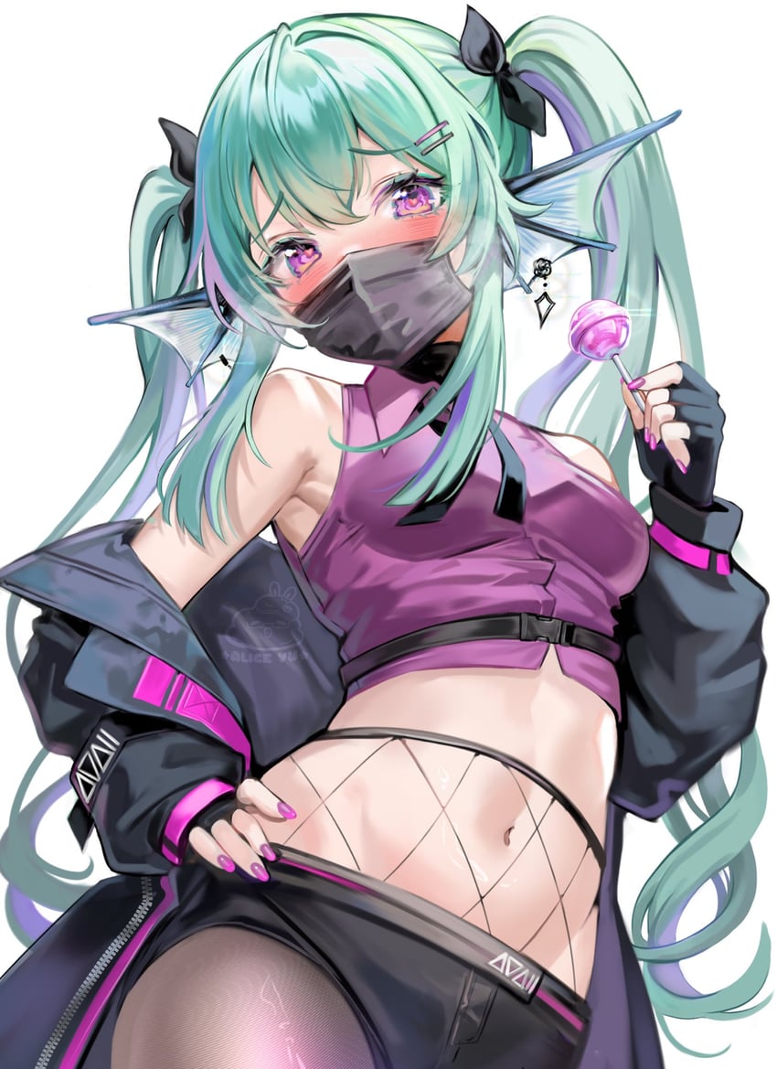 finana ryugu (nijisanji and 1 more) drawn by alice_vu