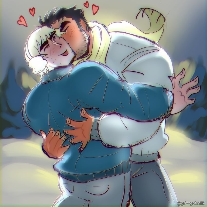 lucas lee and todd ingram (scott pilgrim and 1 more) drawn by jaime_(grizzgotmilk)