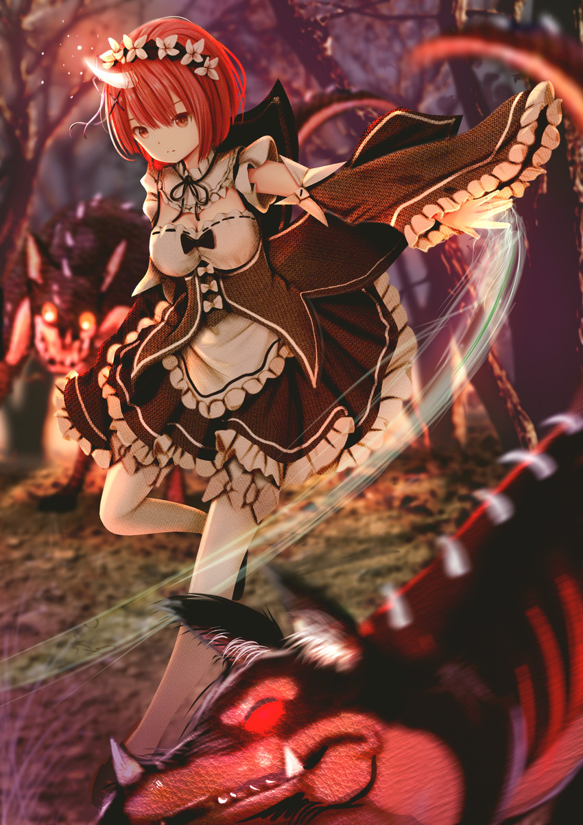 ram (re:zero kara hajimeru isekai seikatsu) drawn by kirimatsu