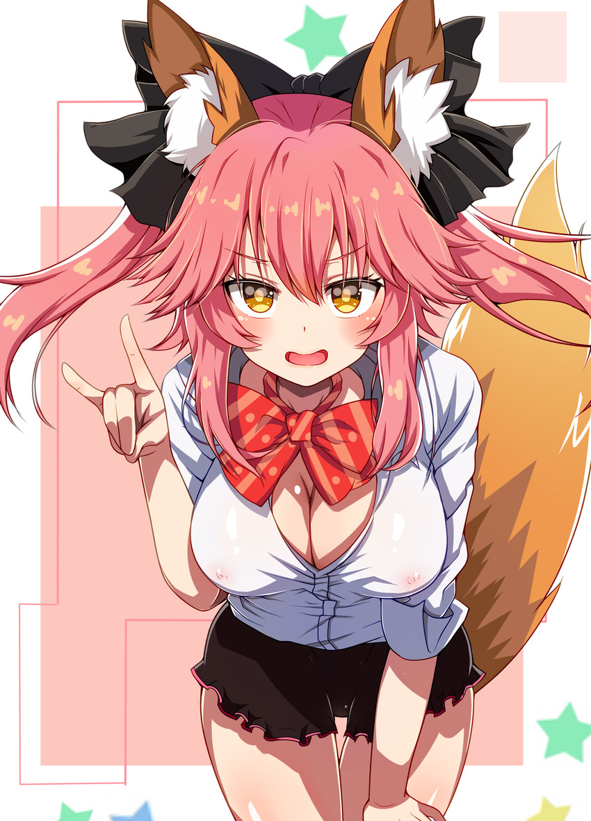 tamamo and tamamo jk (fate and 1 more) drawn by tokitoki_(commando)