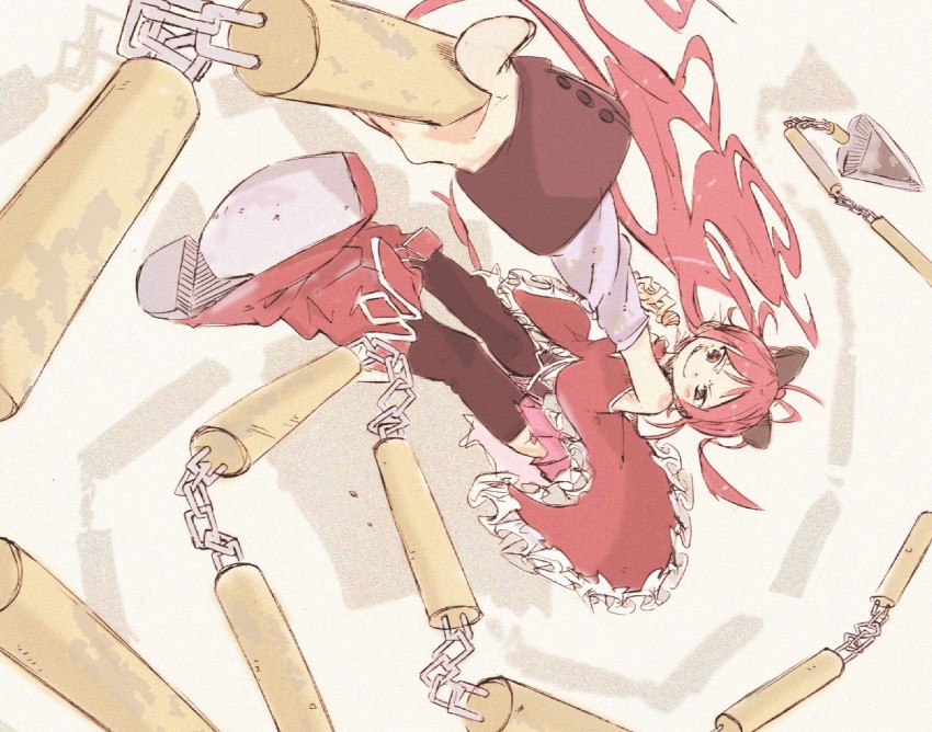 sakura kyoko (mahou shoujo madoka magica) drawn by nagaoka_taichi