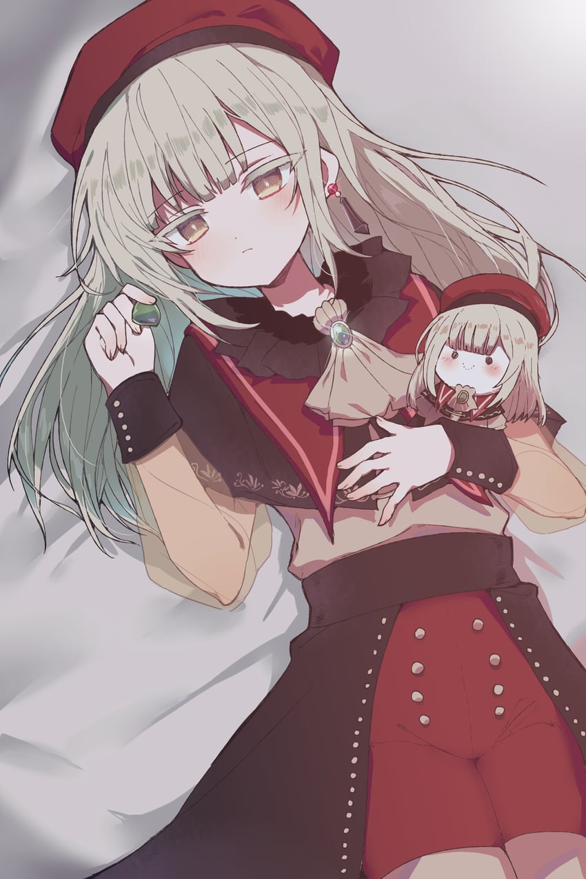 wakaba mutsumi and mortis (bang dream! and 1 more) drawn by orchis774