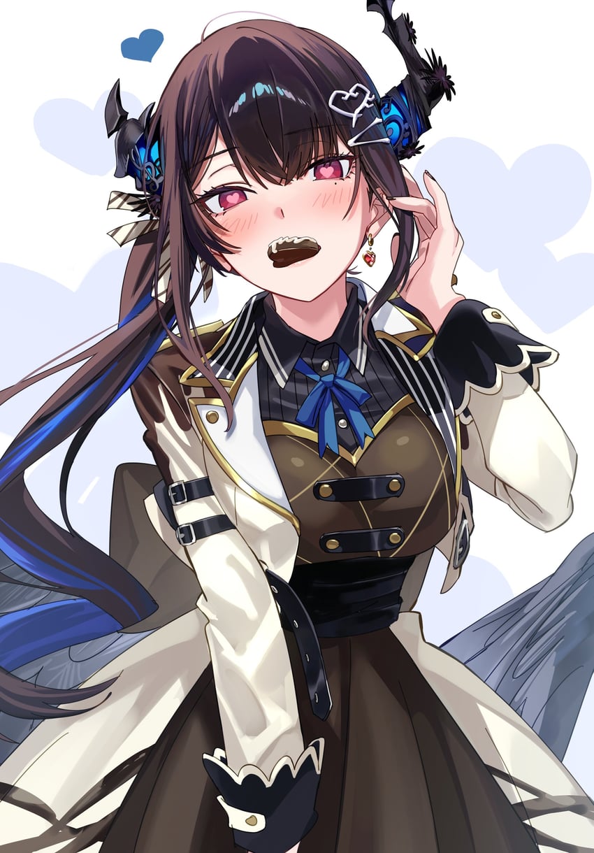 nerissa ravencroft (hololive and 1 more) drawn by yomosaka