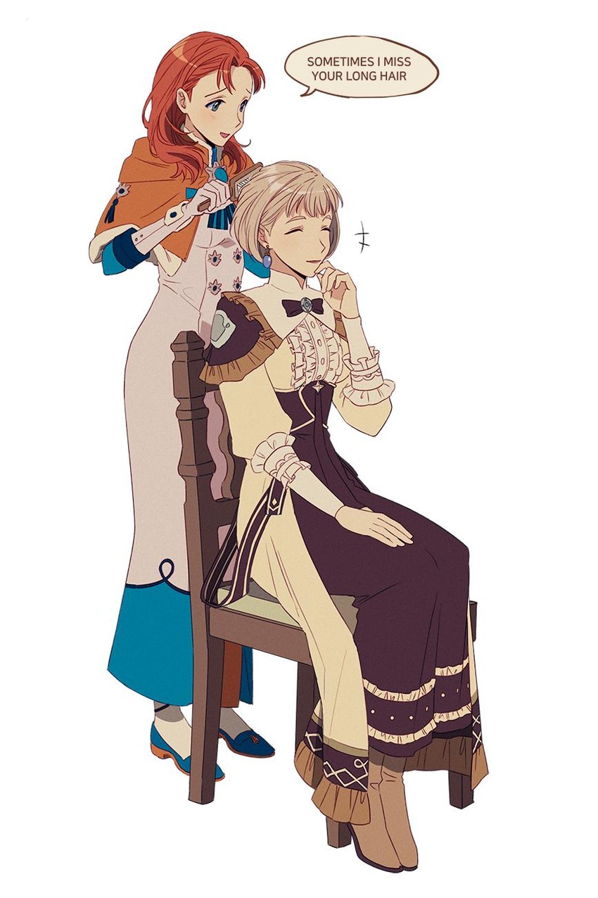mercedes von martritz and annette fantine dominic (fire emblem and 1 more) drawn by sophie_(693432)
