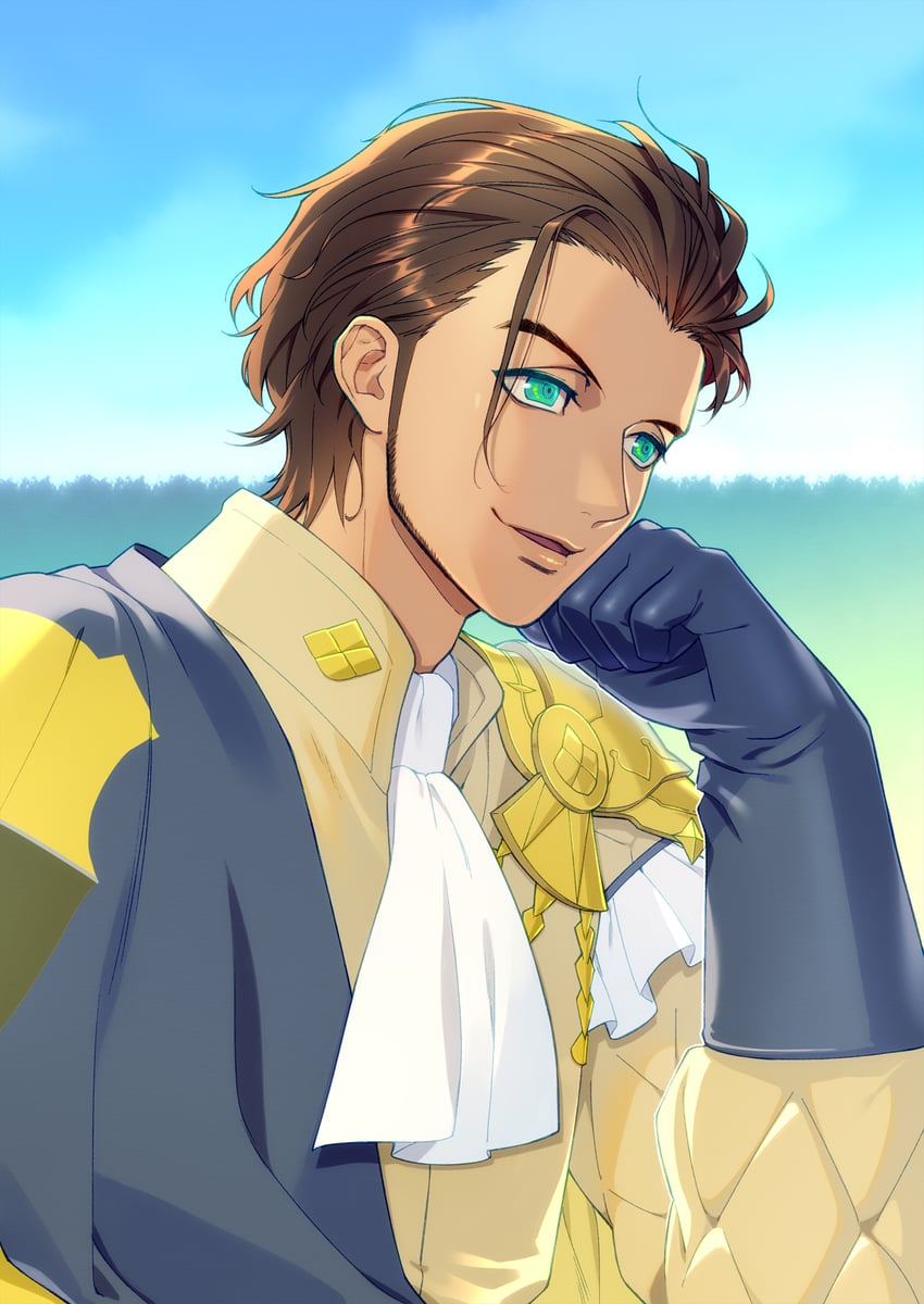 claude von riegan (fire emblem and 1 more) drawn by hazuki_jun