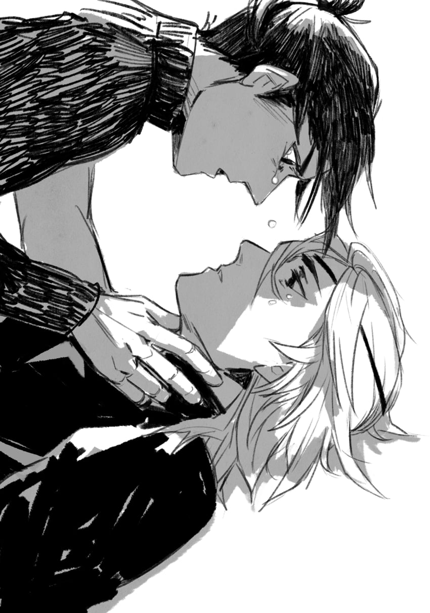 dimitri alexandre blaiddyd and felix hugo fraldarius (fire emblem and 1 more) drawn by kairoskairo