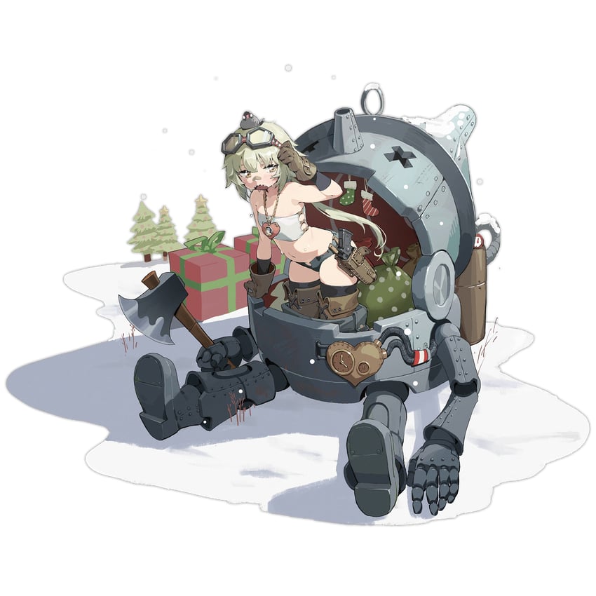 hs2000 and tin man (girls' frontline and 1 more) drawn by waterkuma