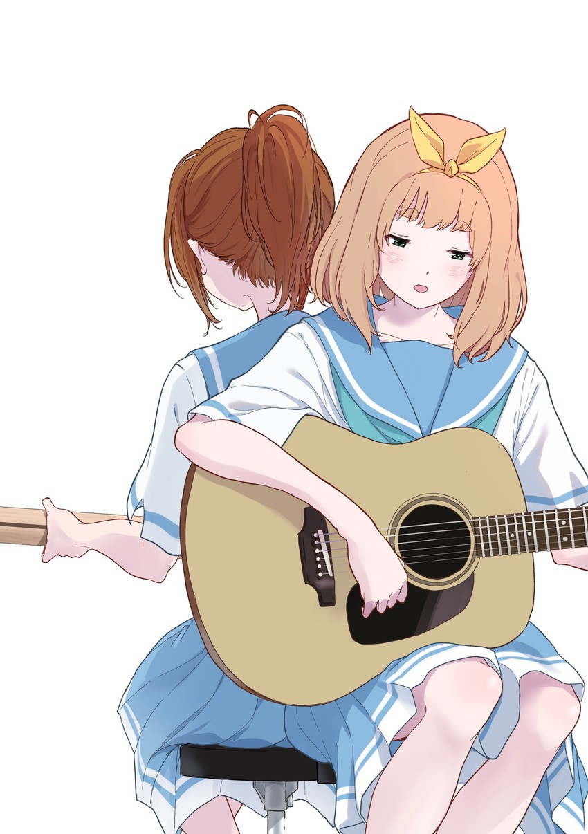 nakagawa natsuki and yoshikawa yuuko (hibike! euphonium) drawn by hasisisissy