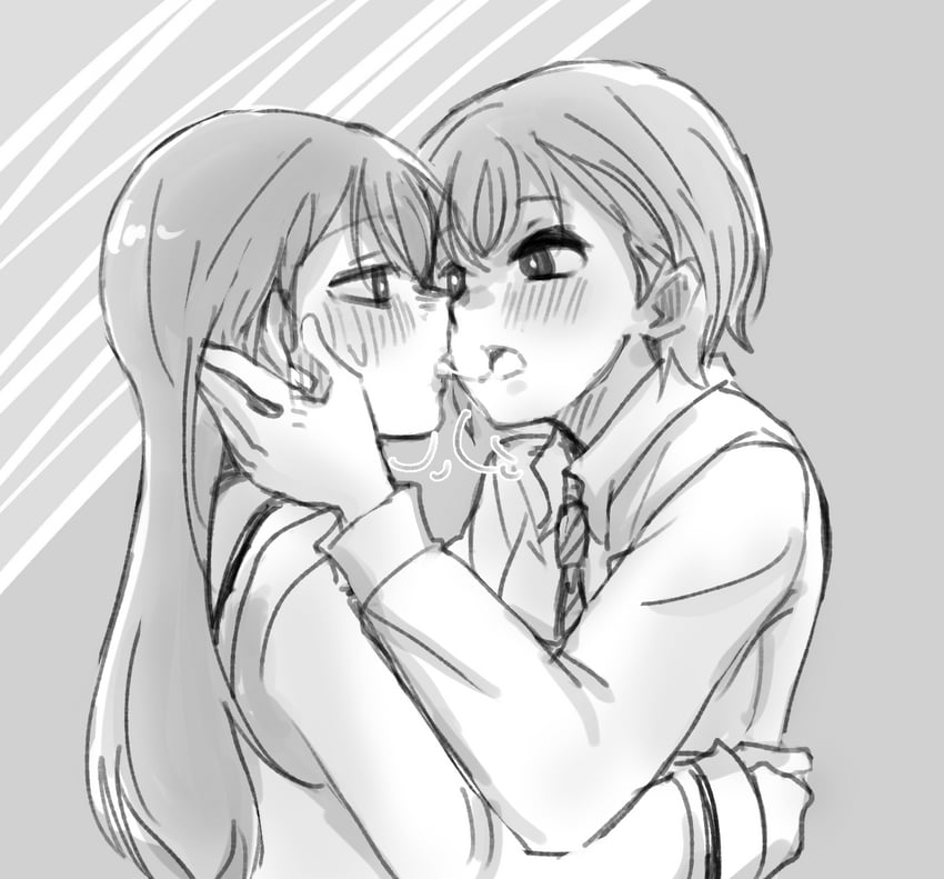 shiina taki and takamatsu tomori (bang dream! and 1 more) drawn by 321dousei