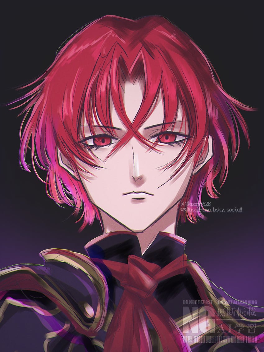male alear (fire emblem and 2 more) drawn by asan5528