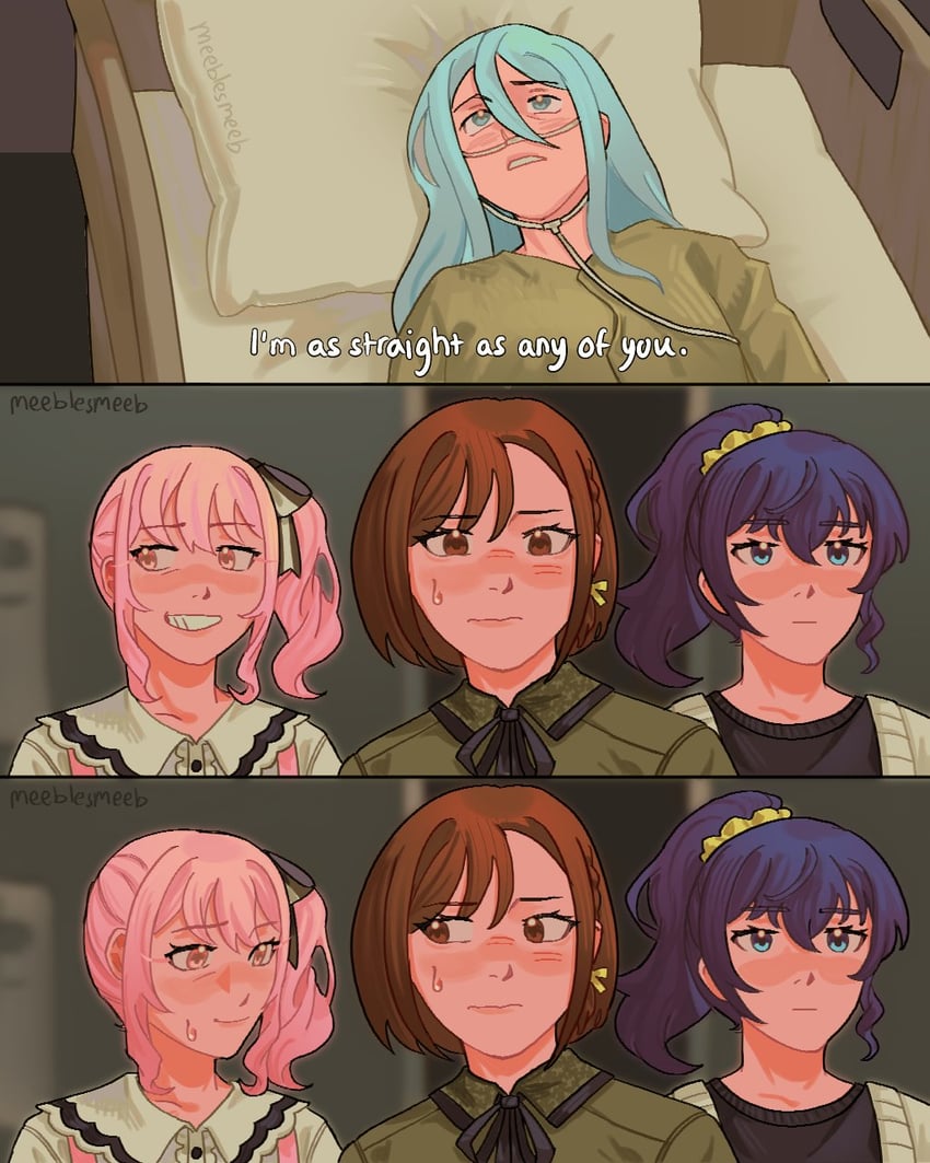 asahina mafuyu, shinonome ena, akiyama mizuki, and yoisaki kanade (project sekai) drawn by meeblesmeeb