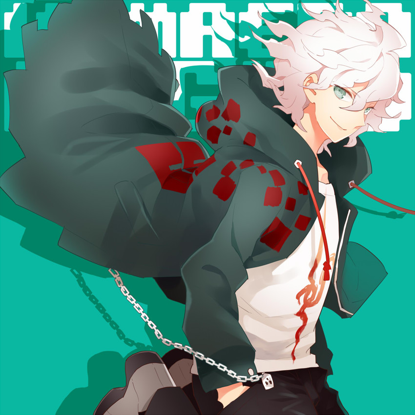 komaeda nagito (danganronpa and 1 more) drawn by gum_(gmng)