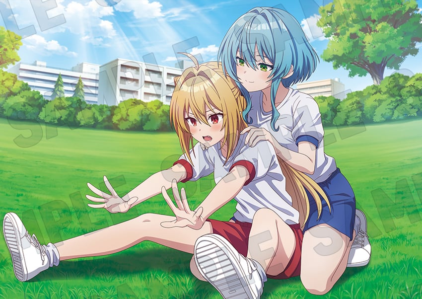 terakomari gandezblood and villhaze (hikikomari kyuuketsuki no monmon and 1 more) drawn by shitaya_tomoyuki
