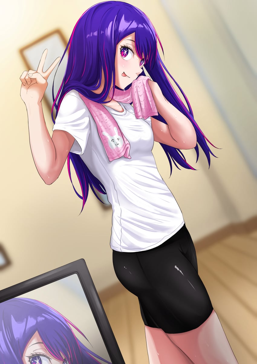 hoshino ai (oshi no ko) drawn by kiral_kuota