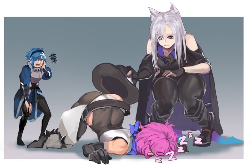 mina and lorna (pixiv fantasia and 1 more) drawn by 2_sensei