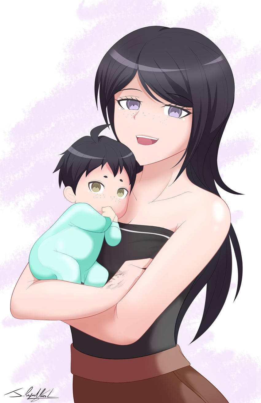 ikusaba mukuro (danganronpa and 1 more) drawn by neolink077