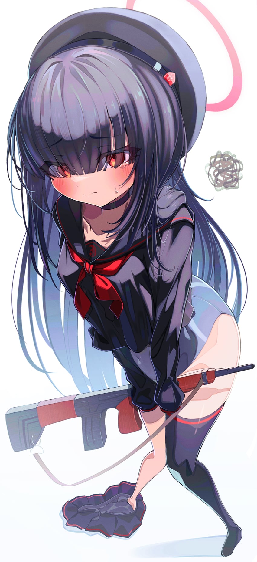 justice task force member (blue archive and 1 more) drawn by sho_me_1853